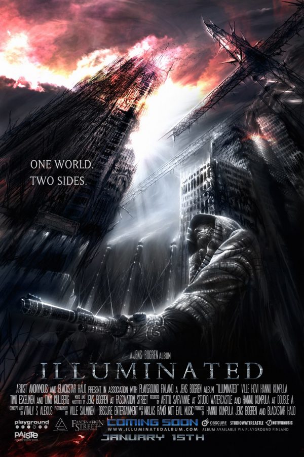 Blackstar Halo Illuminated poster