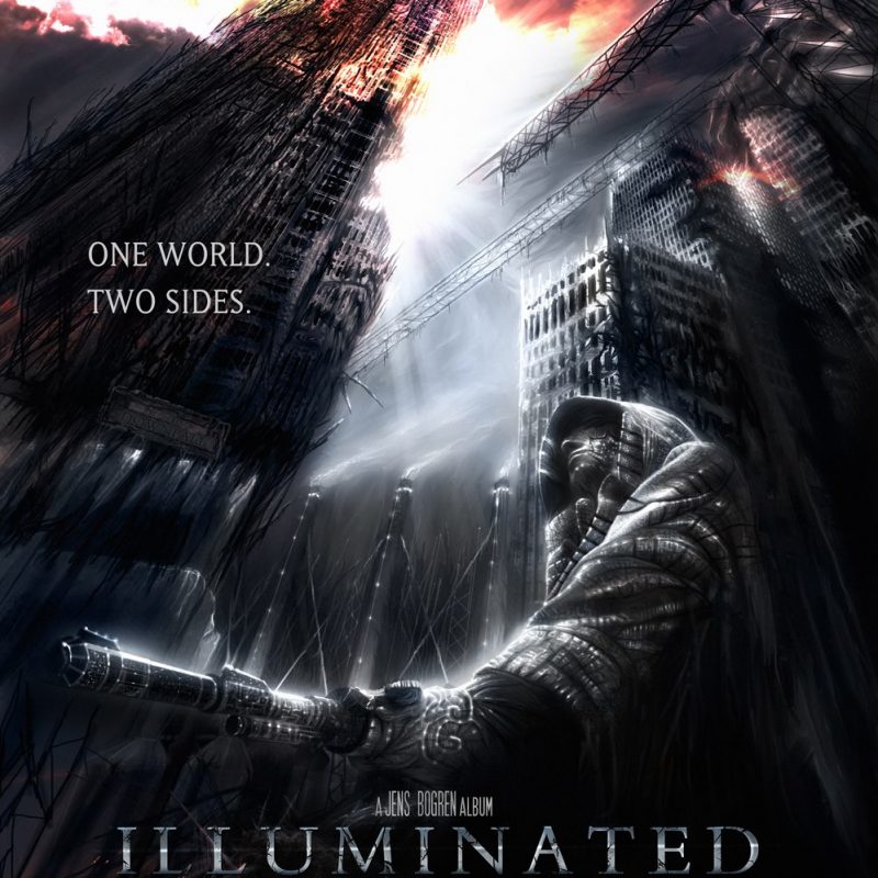 Blackstar Halo Illuminated poster